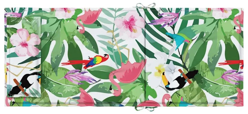 4 db többszínű oxford szövet magas háttámlájú székpárna