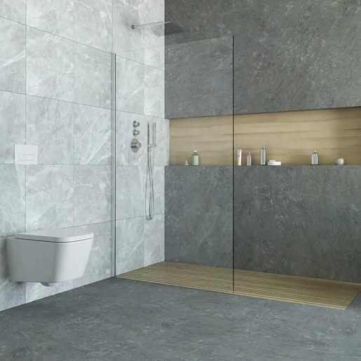 Walk-in zuhanyparaván 70 cm Roth Walk In Line AI TWF 070200 VPE