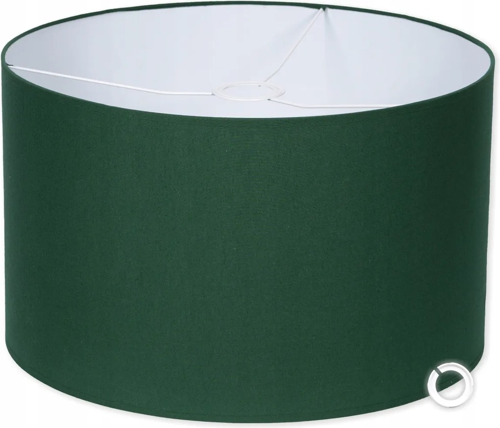 Lámpaernyő szövet Palack Zöld 40x25 cm