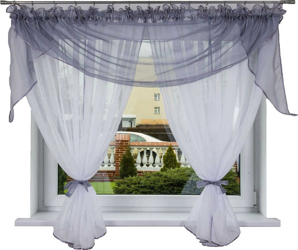 Függöny Kész Köln 400x150 Fátyol Függöny Víz