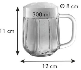 Tescoma myBEER Icon söröspohár, 0,3 l, 0,3 l