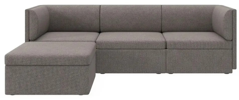 Harriet 3 személyes kanapé puffal