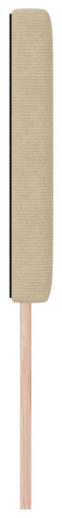 LED Fejtámla Egyszerű Design Világos Zöld Szürke 72 cm Bordás Szövet