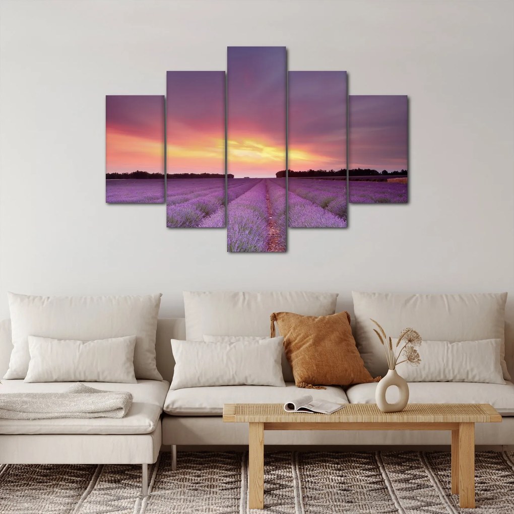Kép - Levendula mező (150x105 cm)
