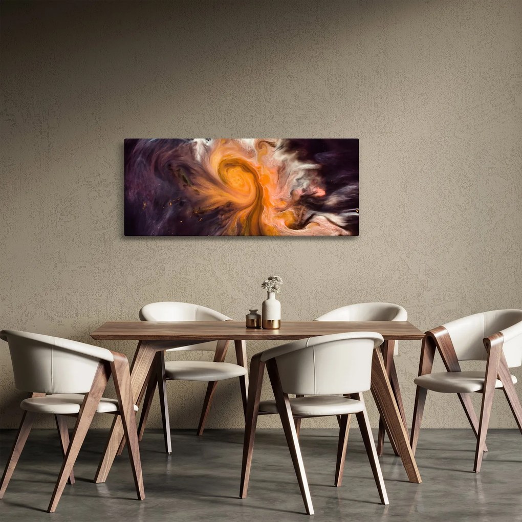 Absztrakt kép - univerzum (120x50 cm)