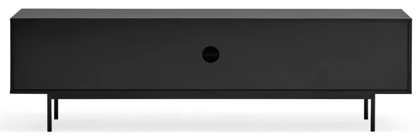 Fekete TV-állvány 180x52 cm Sierra – Teulat