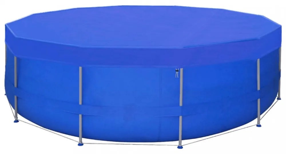 2 db kör alakú polietilén medencetakaró 540 cm 90 g/m²