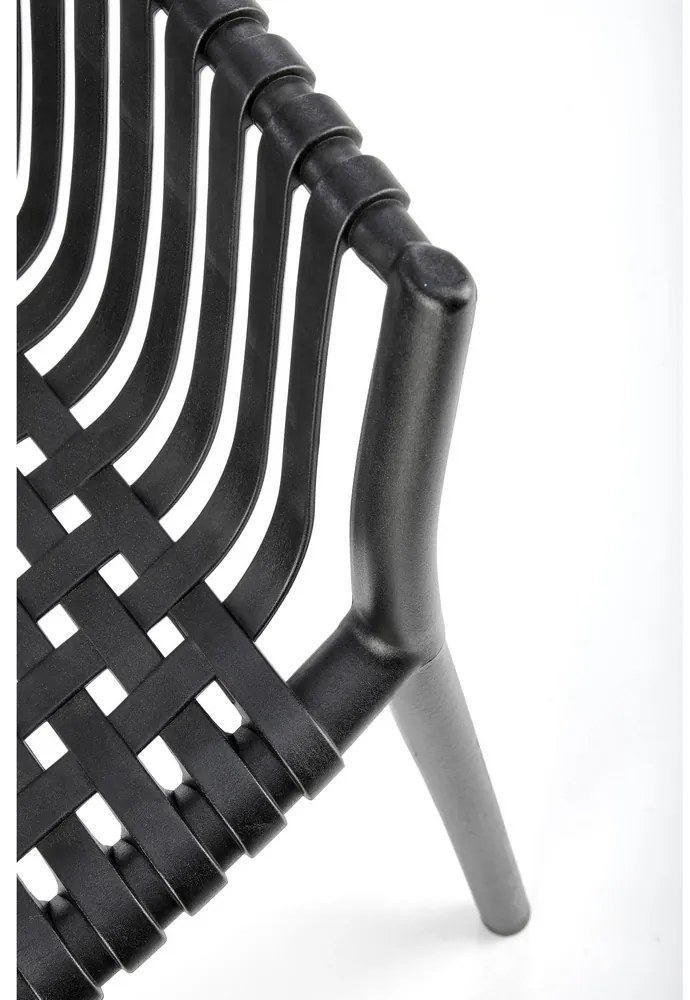 Lamar étkezőszék, fekete