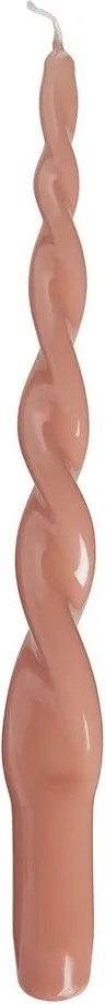 TWISTED gyertya szett 4db, piros