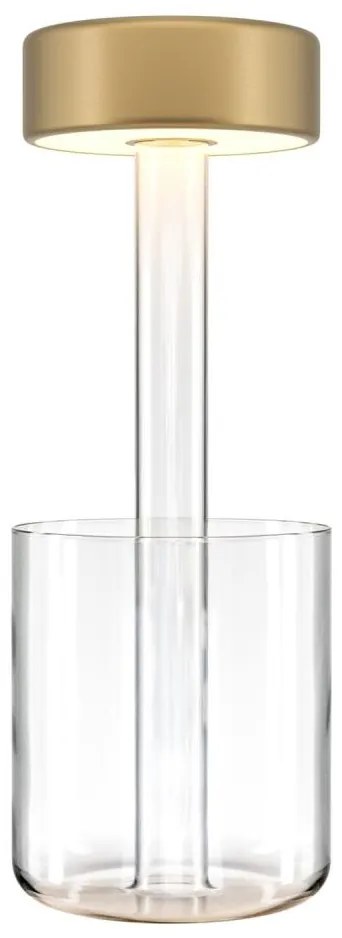 Maytoni MOD229TL-L3G3K1 - állítható fényerő LED asztali lámpa 3W/5V arany/tiszta