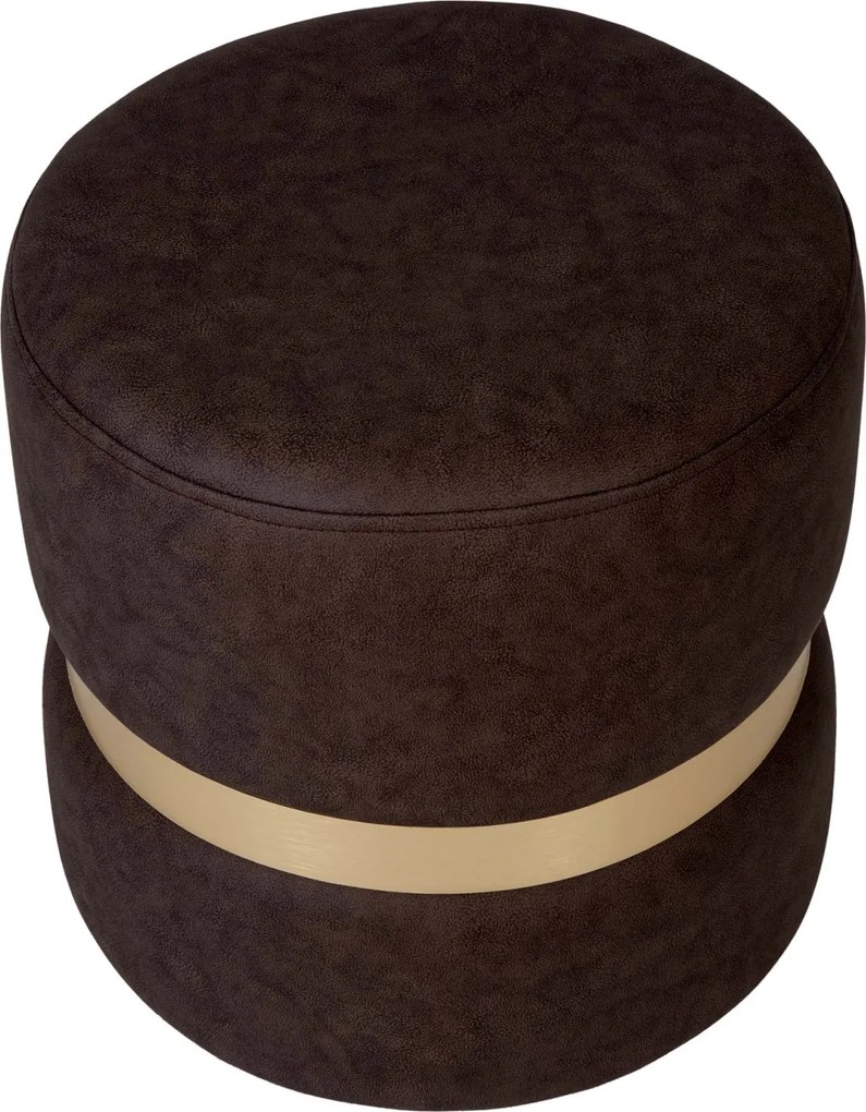 Ring puff - arany gyűrű - M612 - barna R