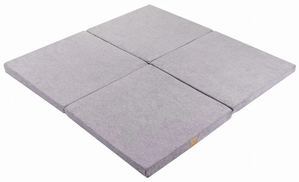 Szürke játszószőnyeg 120x120 cm – Meowbaby