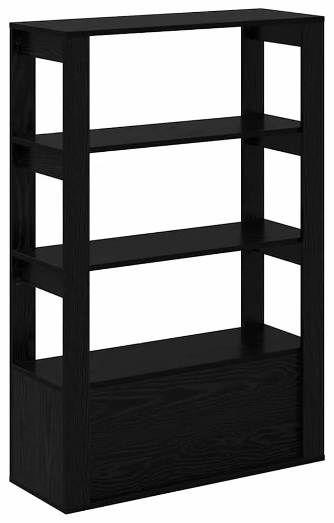 Széf Musta tammi 30 x 80 x 119.5 cm Faanyag