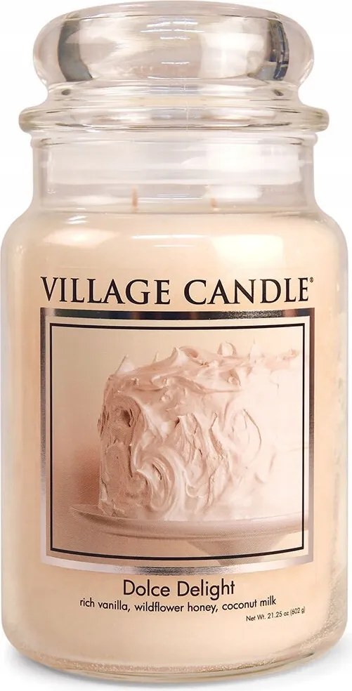 Nagy méretű Dolce Delight gyertya Village Candle