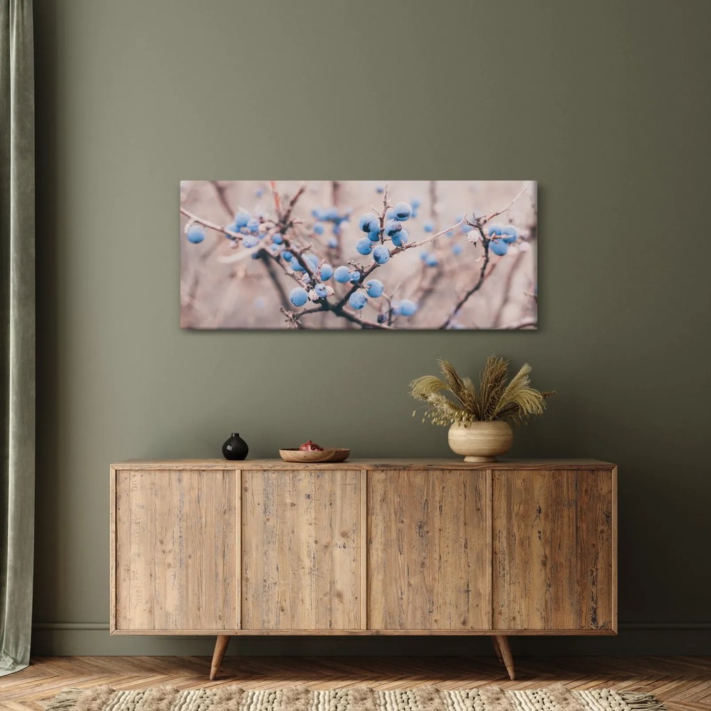 Bogyók egy bokor képe (120x50 cm)