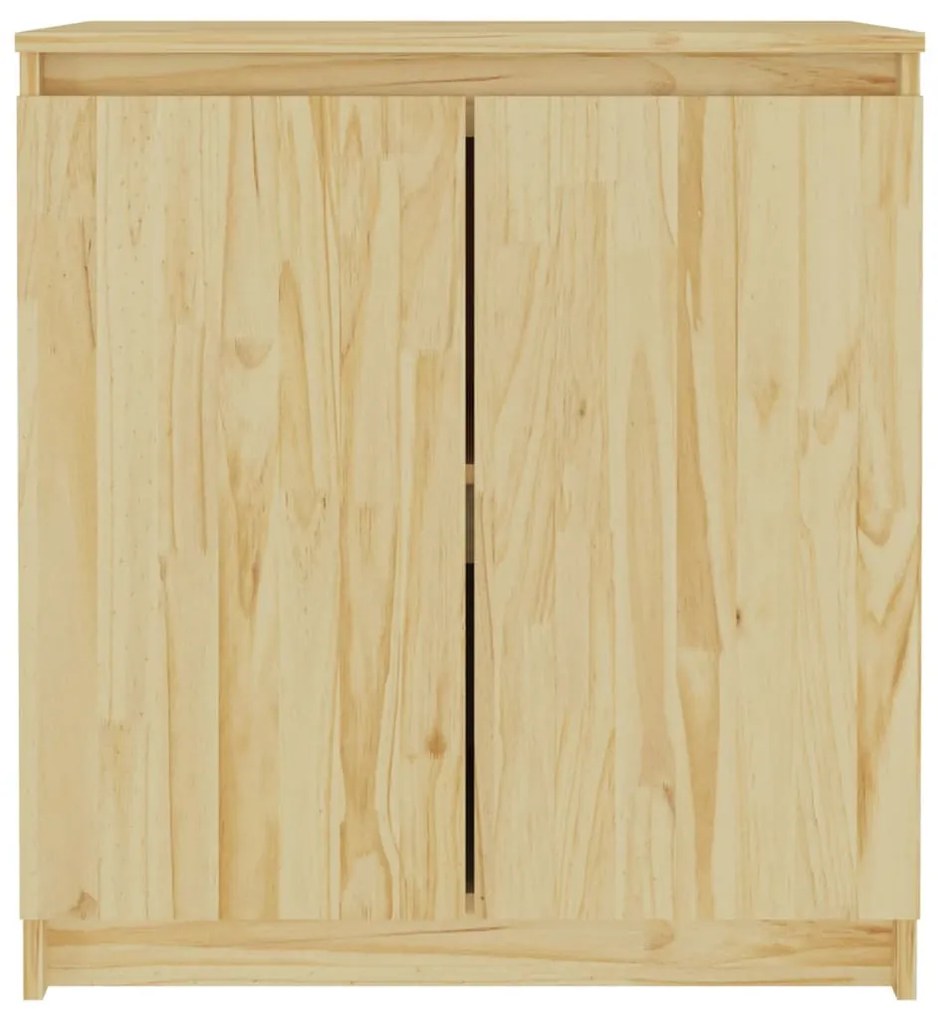 tömör fenyőfa kisszekrény 60x36x65 cm