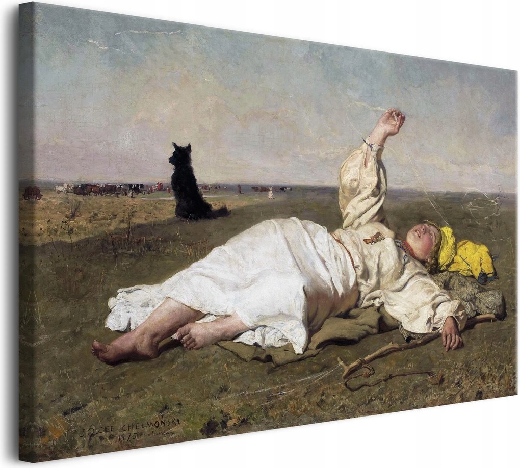 Vászonkép reprodukció Csontváry Kosztka Tivadar Baba-nyári portré 60x90