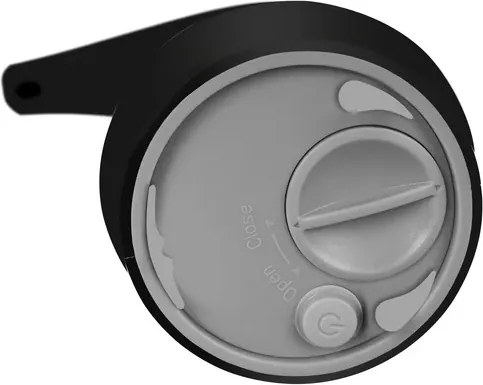 Érintés nélküli szappanadagoló - Ruhhy - fekete