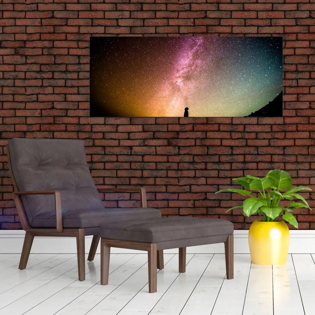 Kép - égbolt tele csillagokkal (120x50 cm)