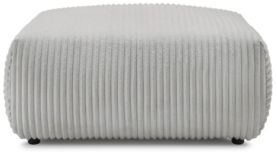 Világosszürke kordbársony lábtartó Lucien – Bobochic Paris