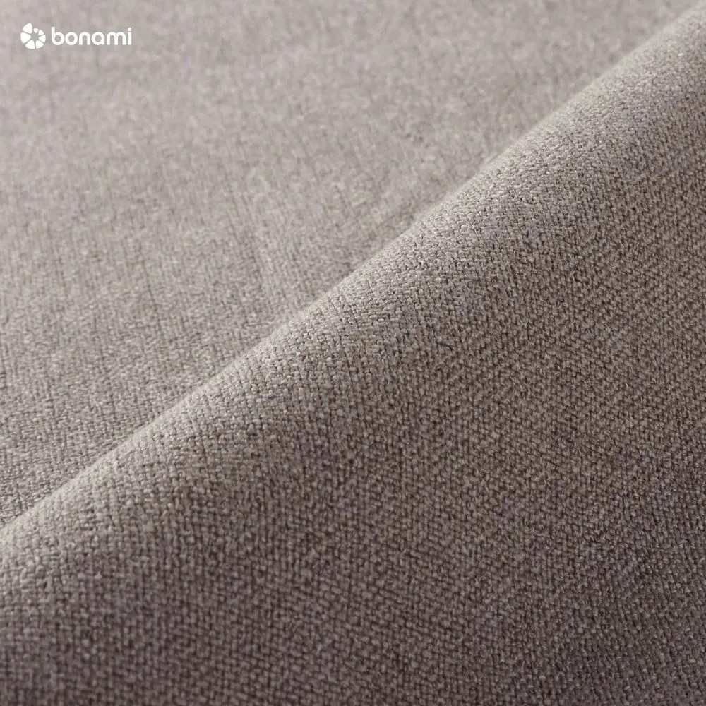 Világosbarna kárpitozott egyszemélyes ágy ágyrács nélkül 120x200 cm Mattis – Meise Möbel