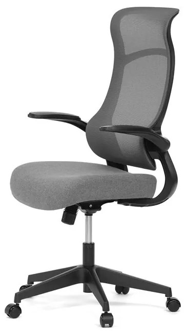 Szürke Hálós Irodai Szék, Hinta Mechanikával. KA-A182 BK