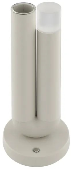 Brilliant - dimmelhető, újratölthető érintésvezérlésű asztali lámpa SAYU LED/2,5W/5V 2700K IP44 szürke