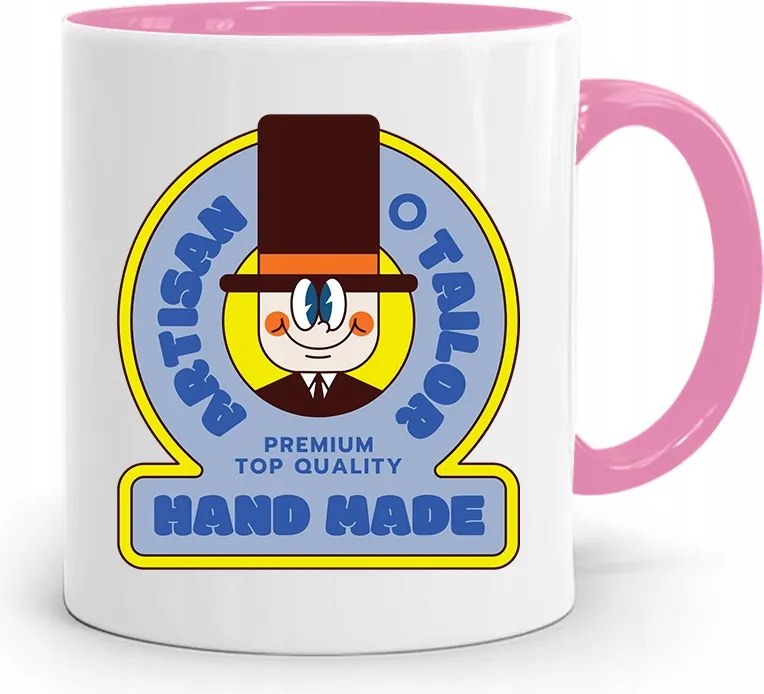 Artisan O Taylor Rózsaszín Szabó Bögre fényképes nyomtatással