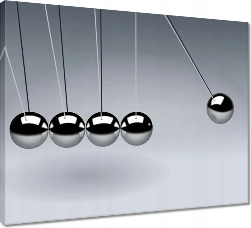 Vászonkép 50x40 Newton inga