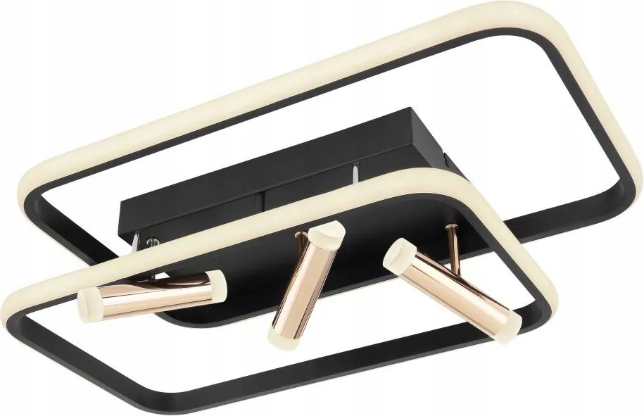 Kétszintes téglalap alakú Led plafon 55W Coco Globo