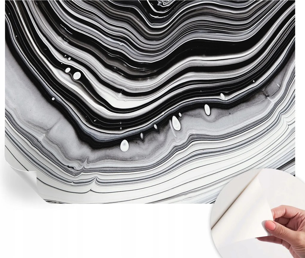 Öntapadós fotótapéta Nappali és Hálószoba Irodába Optikai hullámok 208x146