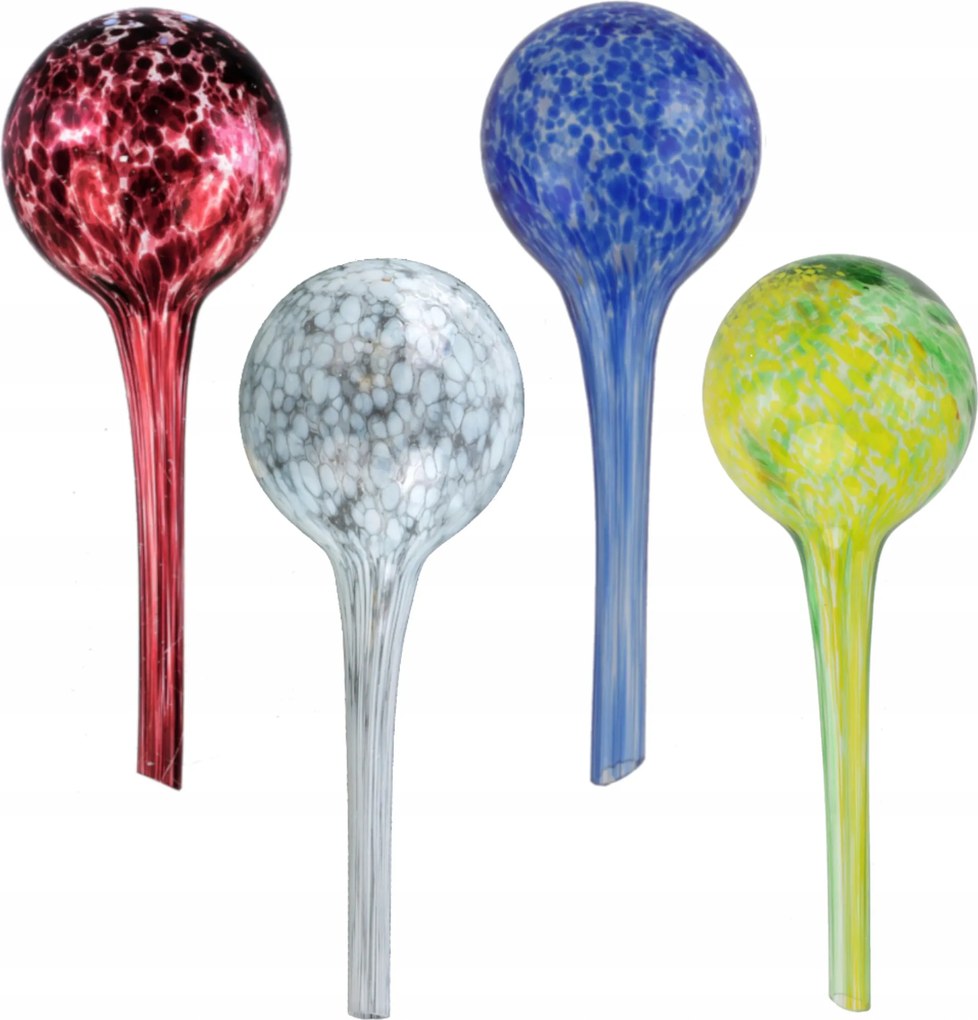 Üveg öntöző szett adagoló gömb szobanövényekhez különböző színekben 200