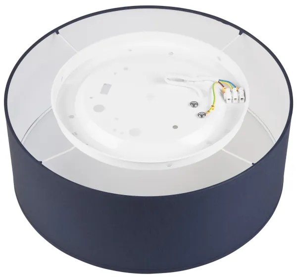 Mennyezeti lámpa SIRJA PASTEL 1xE27/60W/230V átm. 35 cm sötét kék