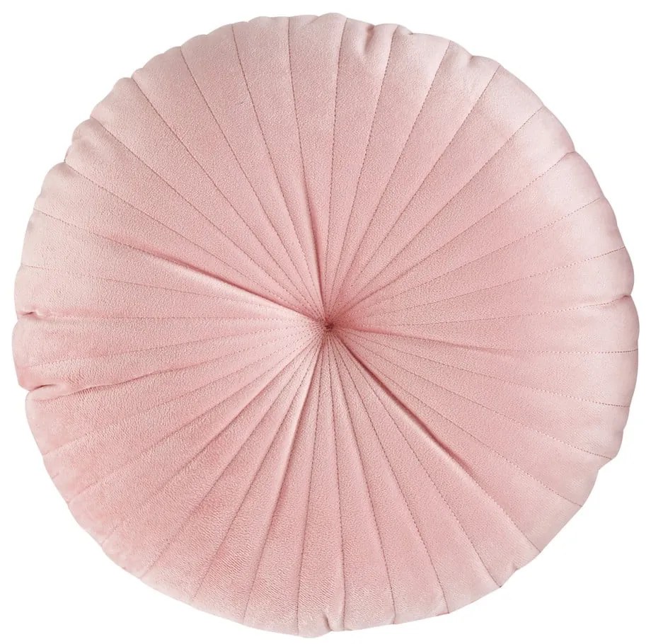 Bársony díszpárna ø 40 cm Round Soft Touch – Catherine Lansfield
