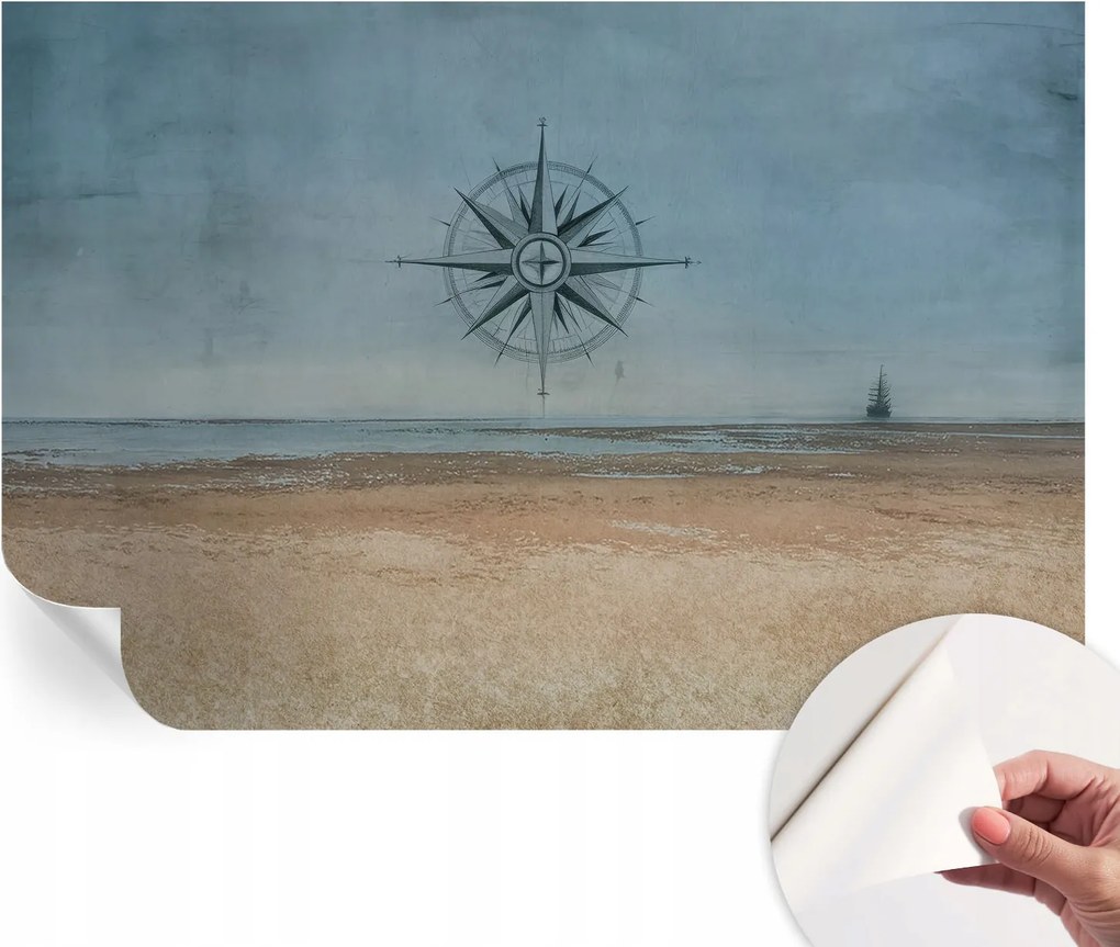 Öntapadós tapéta Fali furnér 3D Tengerészet kaland 104x70 cm