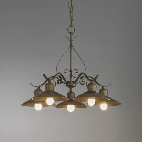 INCANTI 02-761 - Csillár láncon LENA 5xE27/42W/230V