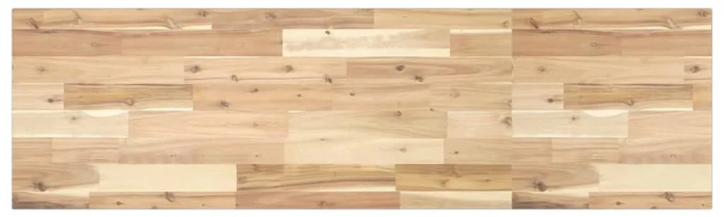 3 db kezeletlen tömör akácfa függőpolc 140 x 40 x 2 cm