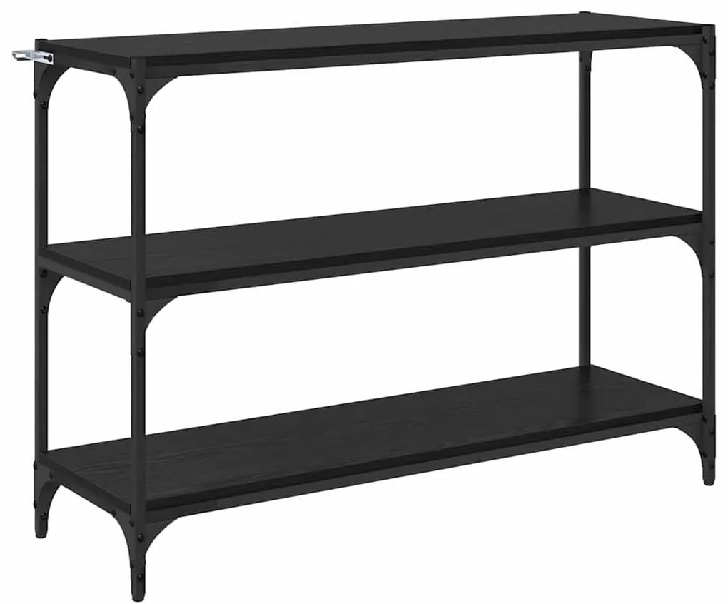 Könyvespolc Musta tammi 100 x 33 x 71 cm Faanyag
