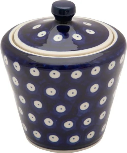 Cukortartó 200 ml Ceramika Artystyczna Bolesławiec dek 0070A Pöttyös Fátyol