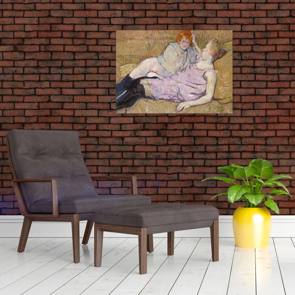 Kép - Henri de Toulouse-Lautrec, The Sofa, reprodukciók (70x50 cm)