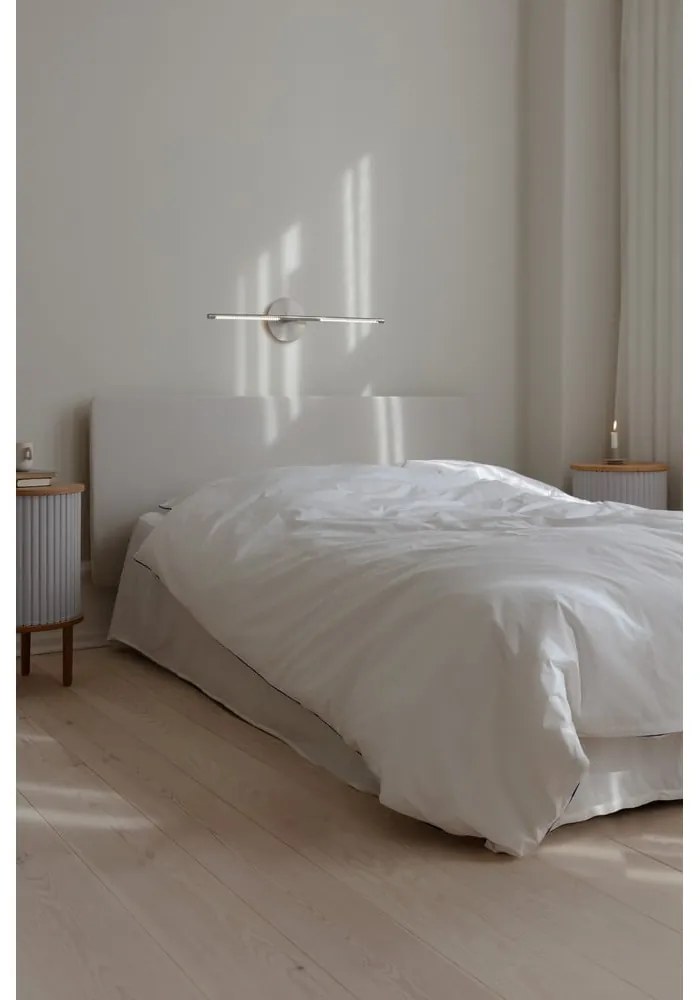 Ezüstszínű fém LED dimmelhető fali lámpa Omni Wall – UMAGE