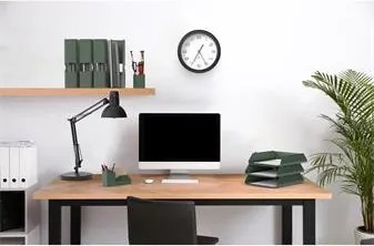 Iratpapucs, fém, 85 mm, ALBA, zöld (IAL38)