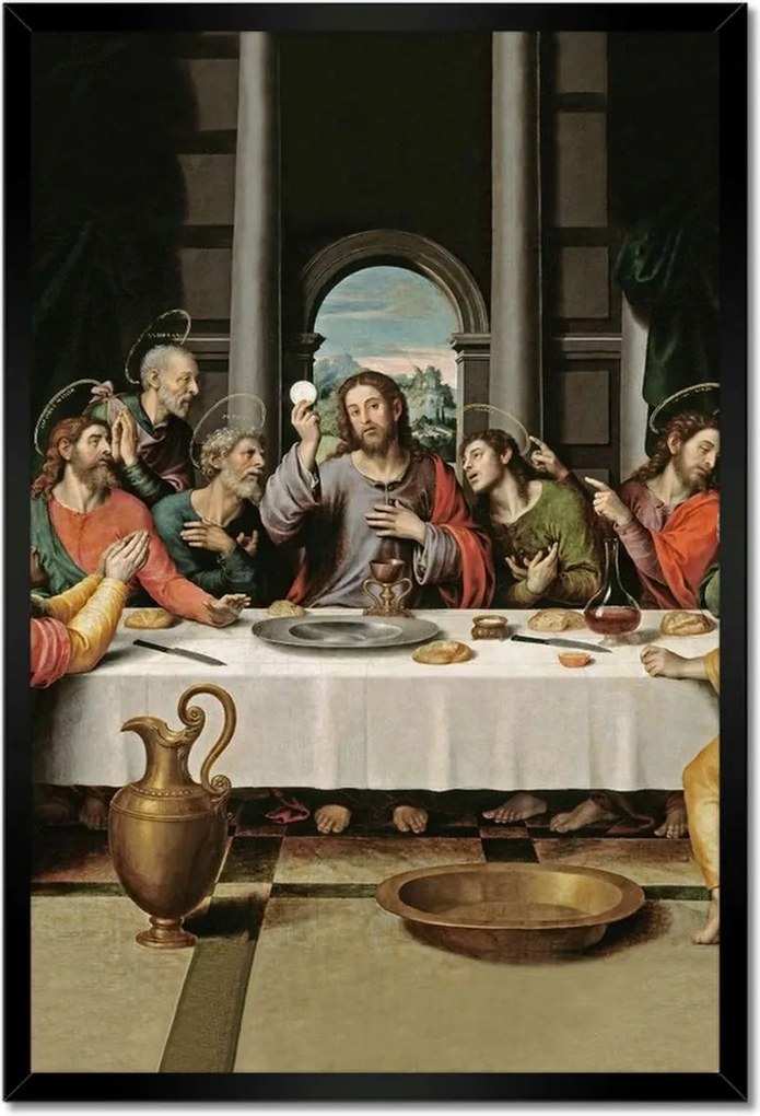 Poszterek keretben 40x60 Apostolok Jézussal