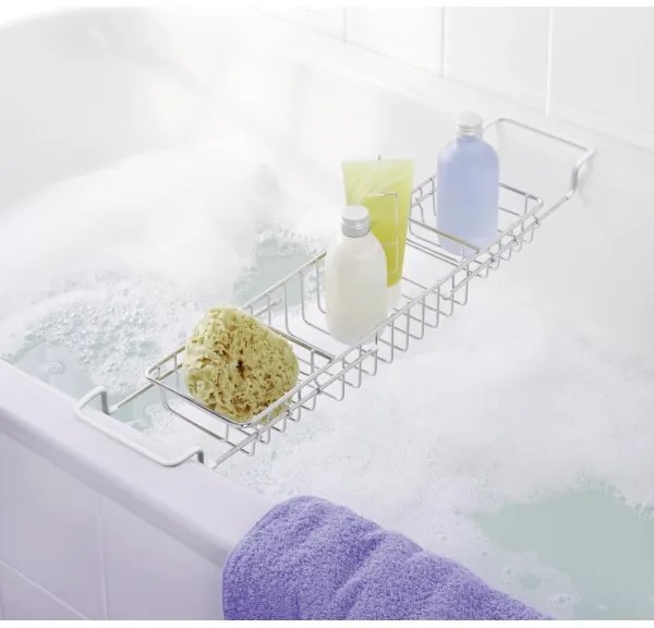 WENKO 17472100 - Tálca 58,5 x 13 cm, rozsdamentes acél/ezüst