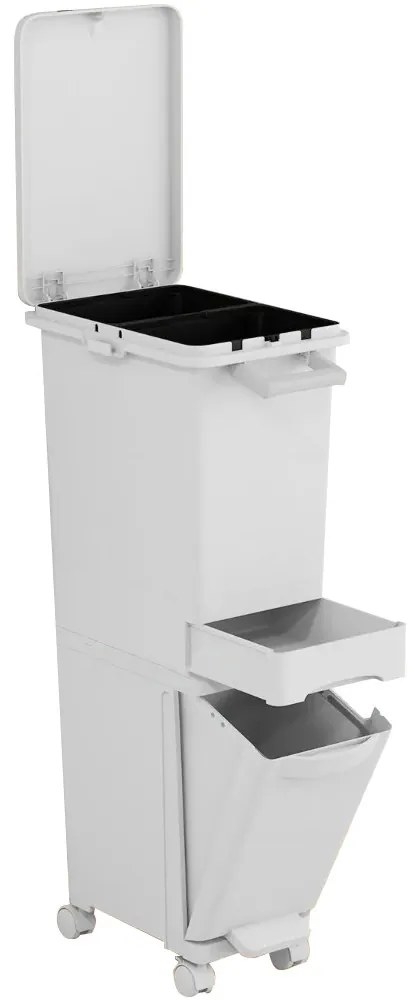 3 az 1-ben gurulós hulladékgyűjtő