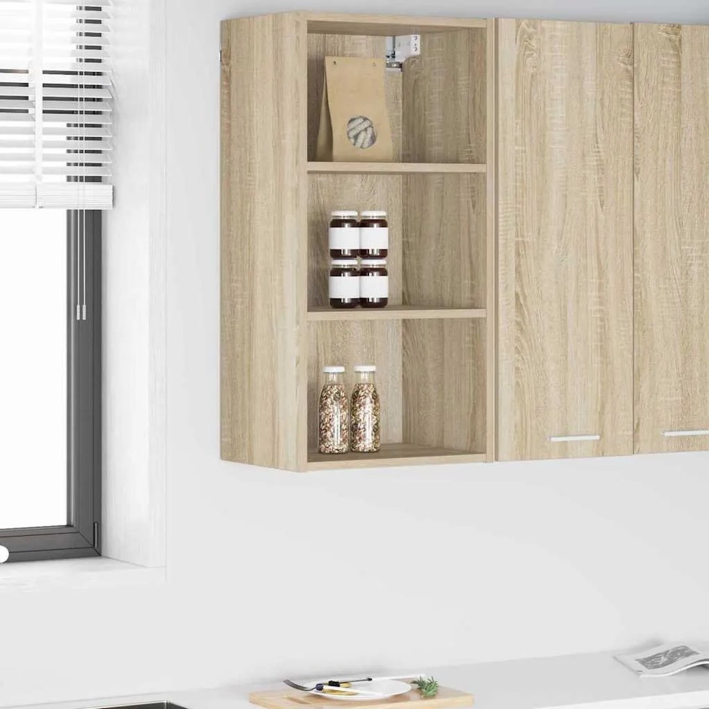 Függő szekrény Riga Sonoma tölgy 40 x 29,5 x 80 cm Faanyag