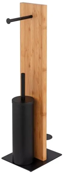 WENKO 25376100 - WC-szett LESINA 18x69 cm barna/fekete