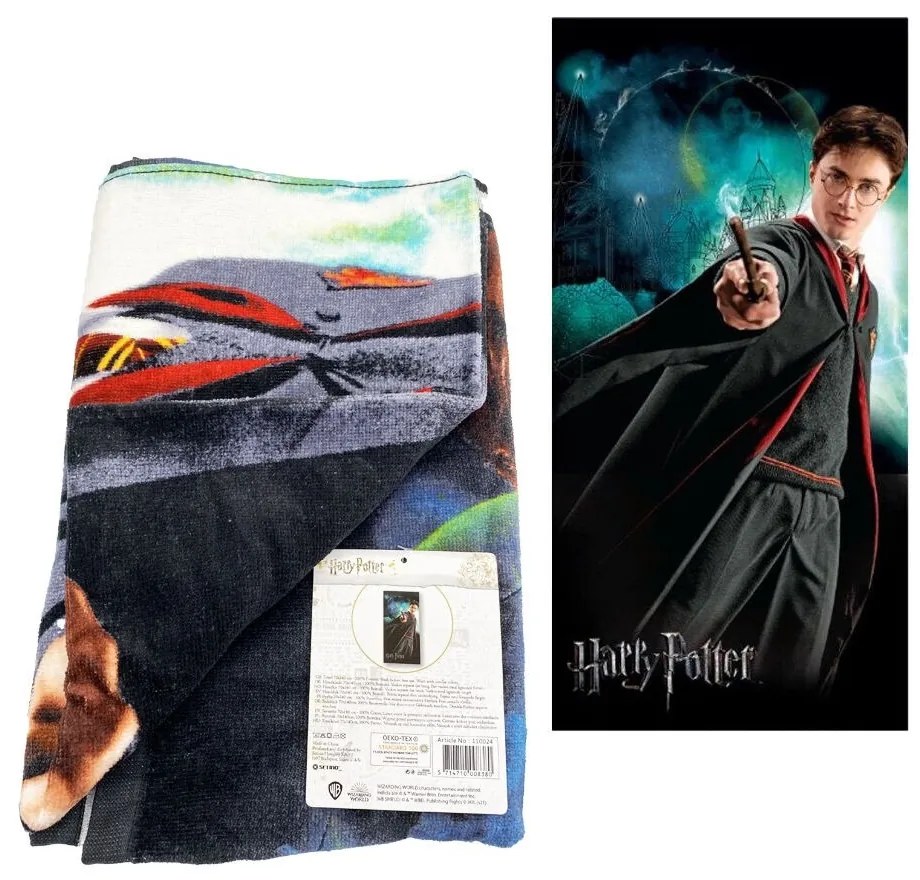 Harry Potter Chosen fürdőlepedő, strand törölköző 70x140cm