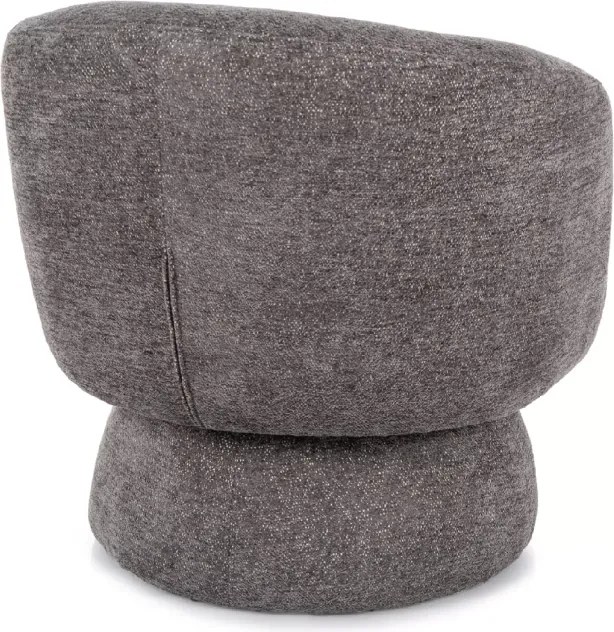 Forgó design fotel COSMIC RAVEN, szürke