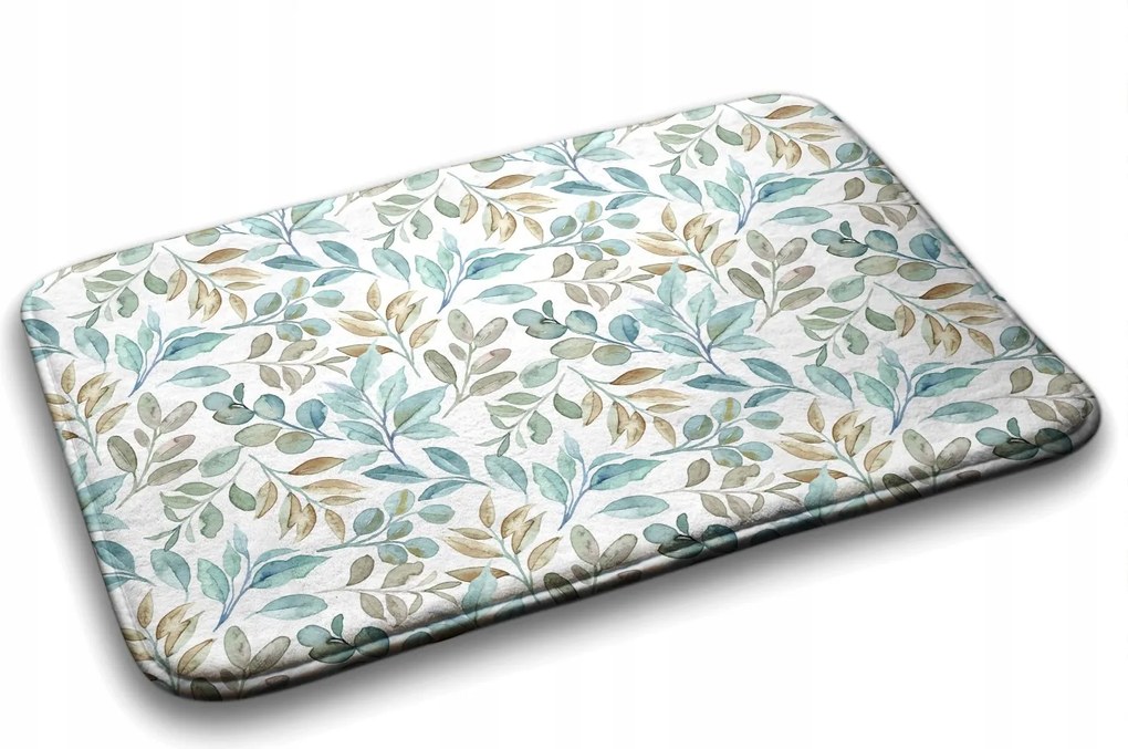 Puha szőnyeg Modern mintás Levelek Natura 75x45